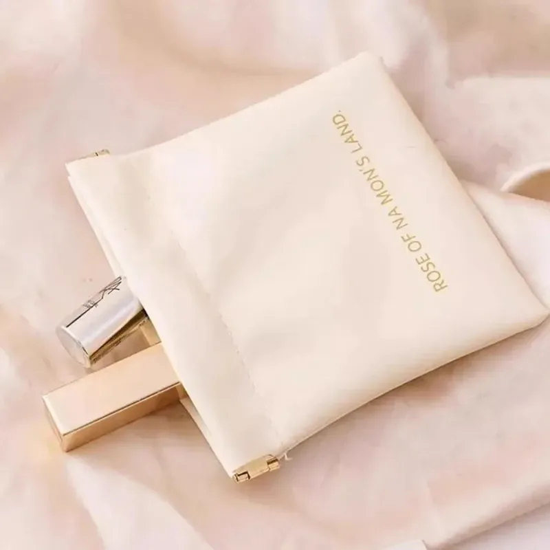mini sac à fermeture automatique en pu, sac de rangement portable pour écouteurs, câbles de charge, portefeuille zéro, pièces de monnaie et rouges à lèvres