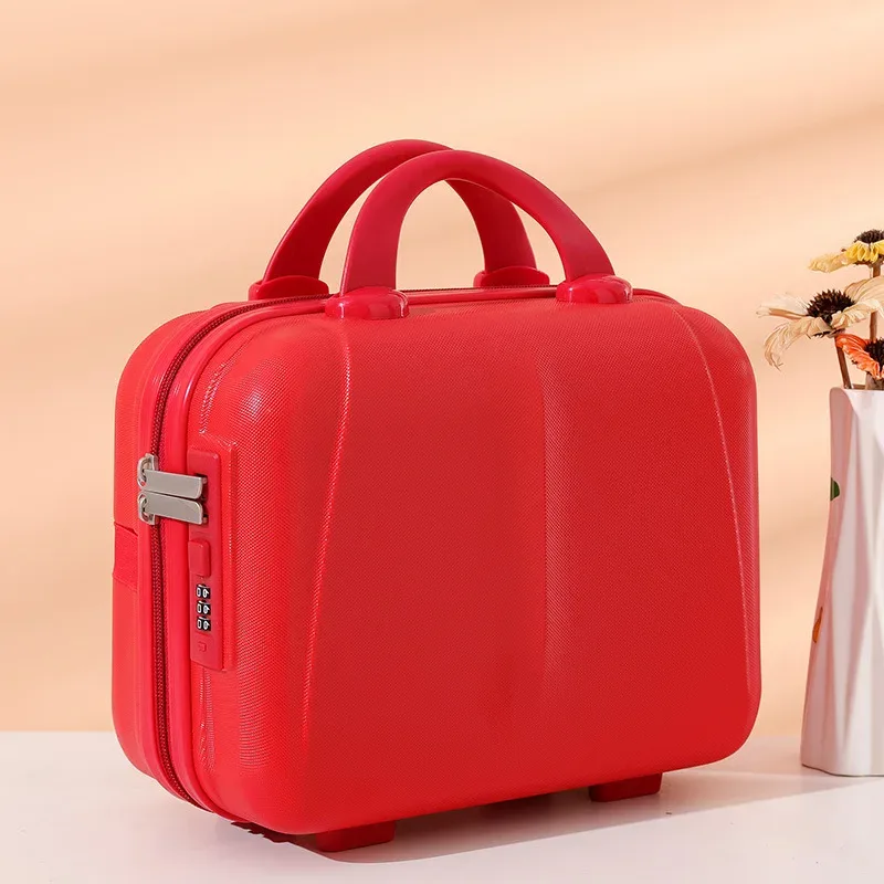 organisateur voyage plastique blanc noir rose gold anti pression anti rayure grande capacité transport portable week end business cosmétiques maquillage chaussures lingerie