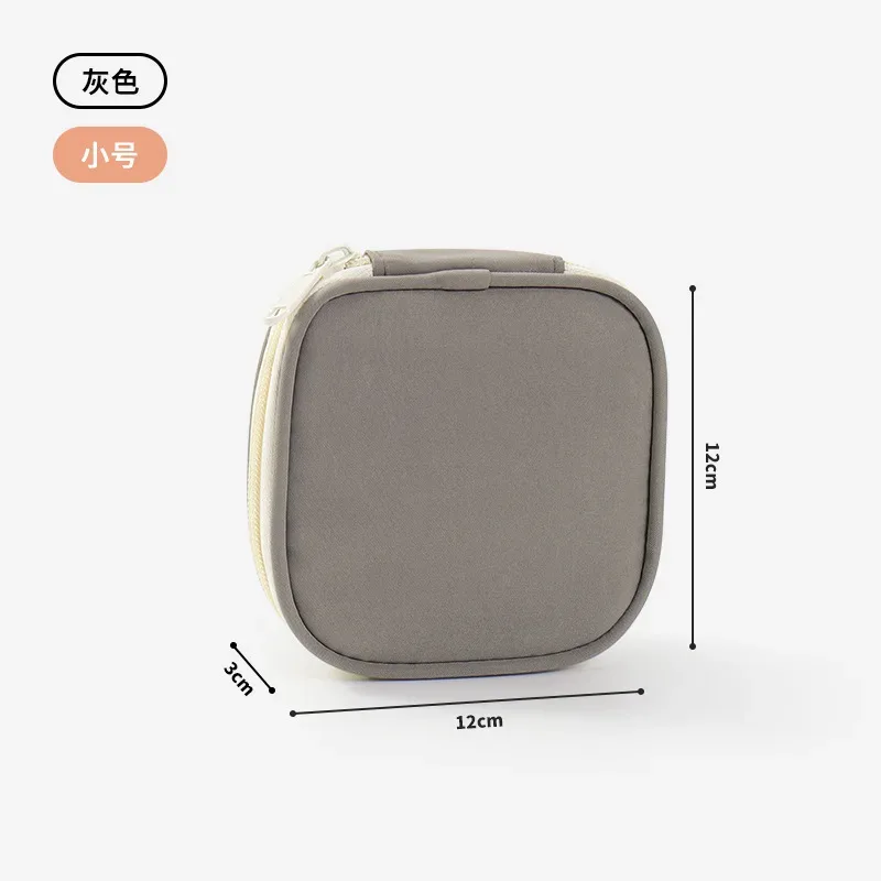 nouveau sac de rangement pour femmes, sac de voyage pour bijoux, boîte de rangement pour bijoux et support de rangement pour boucles d'oreilles, boîte de rangement pour maquillage.