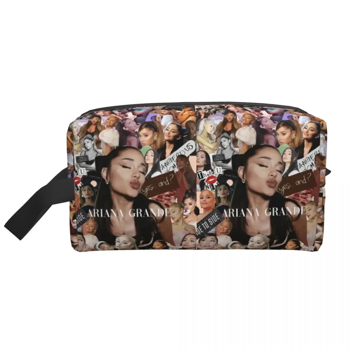 trousse de maquillage ariana grande, organiseur de cosmétiques, trousse de toilette, trousse de beauté pour femmes, trousse de voyage, trousse à crayons