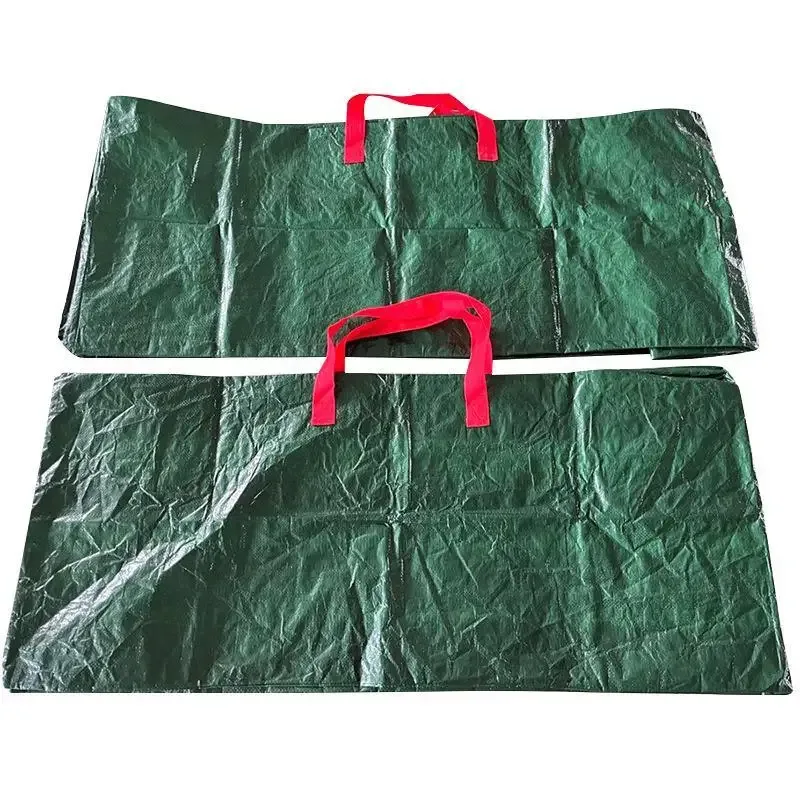 sac de rangement imperméable pour décoration de noël robuste, organisateur multifonctionnel en pe avec poignées renforcées