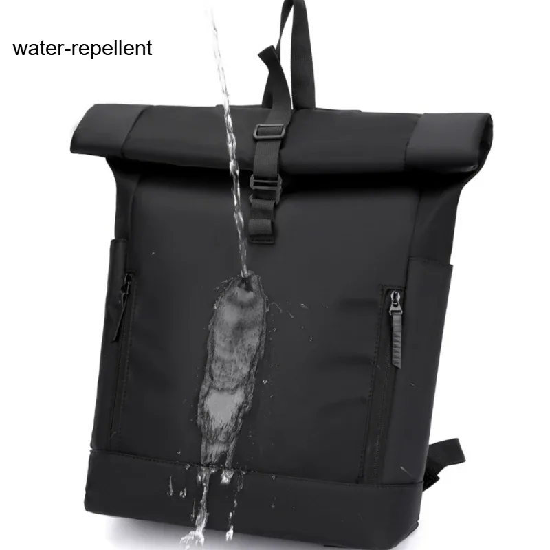 nouveau sac à dos tendance en nylon, tissu résistant à l'usure, sac pour ordinateur portable de 16 pouces, grande capacité pour les voyages d'affaires, les déplacements et les loisirs