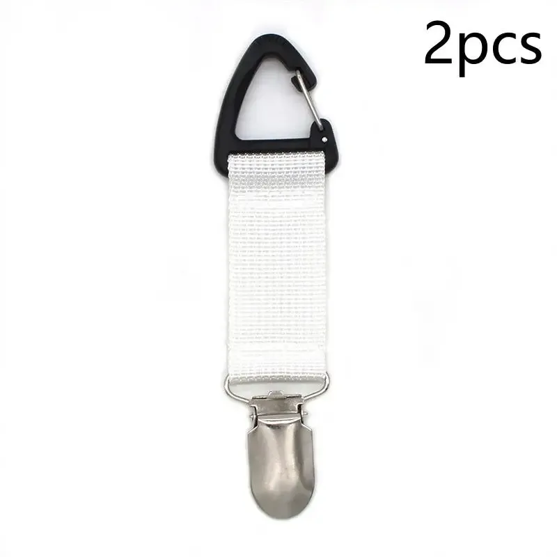 sangle nylon clip chapeau multicouleur activité plein air voyage pratique mains libres fixation stable