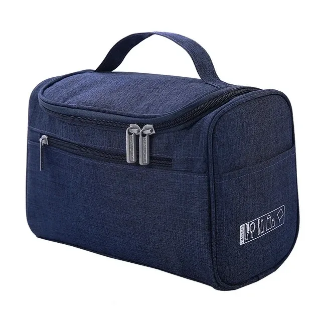 sac à cosmétiques portable suspendu, organisateur de rangement pour articles de toilette de voyage, trousse de toilette pour hommes et femmes, accessoire de maquillage