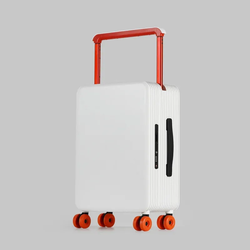 nouvel ensemble de bagages 2026 à poignée large, valise à roulettes avec boîte à maquillage, robuste et durable, pour voyages