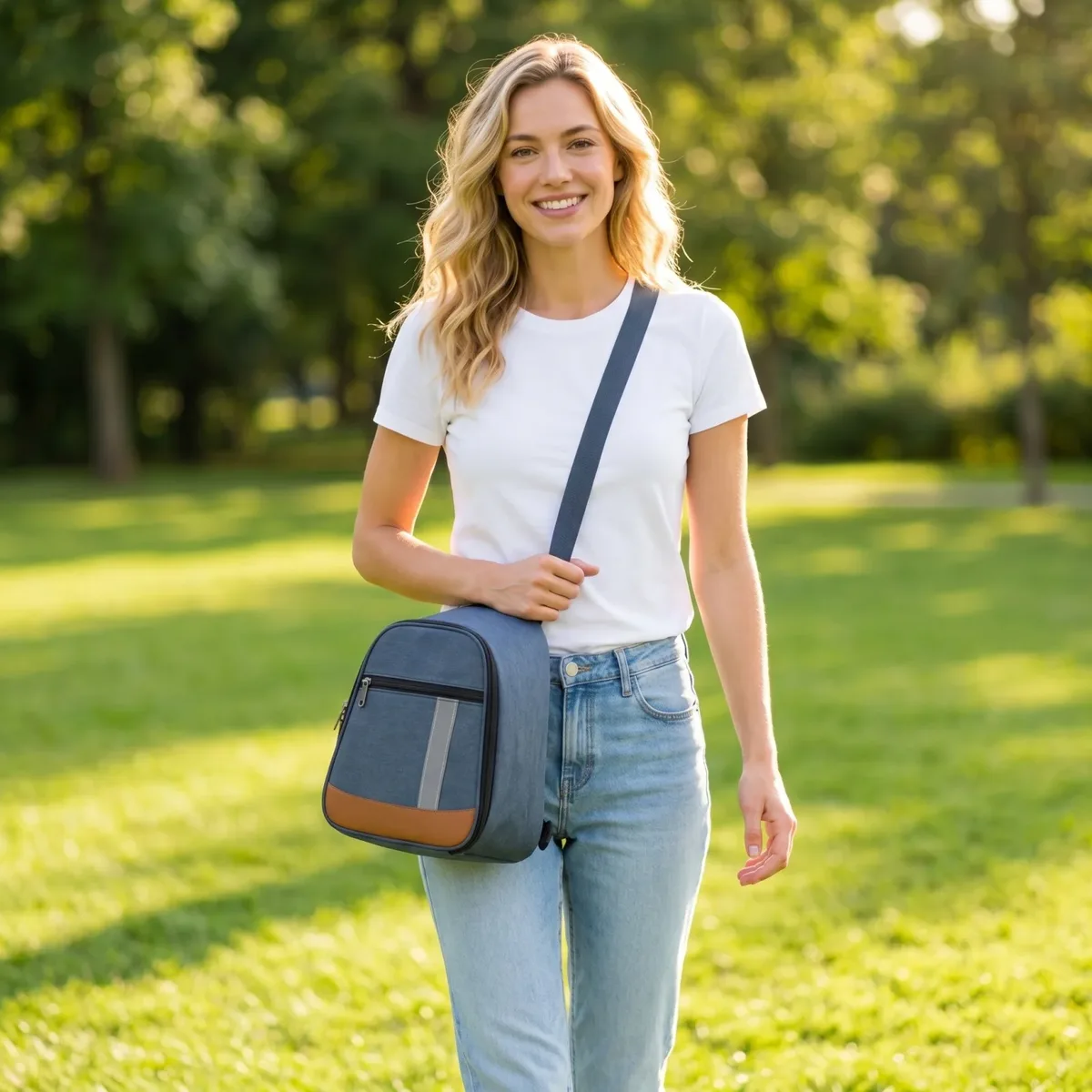 sac à dos isotherme multifonctionnel en tissu oxford grande capacité pour les voyages en plein air, sac isotherme pour pique-nique, sac à glace pour vin