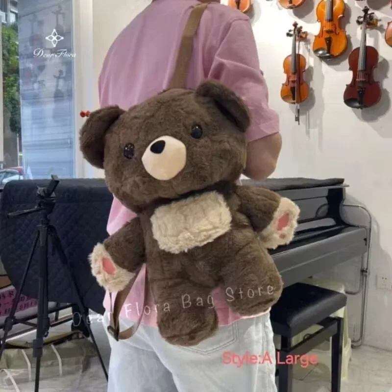 mignon en peluche pingouin sacs à dos femmes dessin animé amusant sac à bandoulière nouveau à la mode personnalisé fille mode sac à dos kawaii animal sac à dos