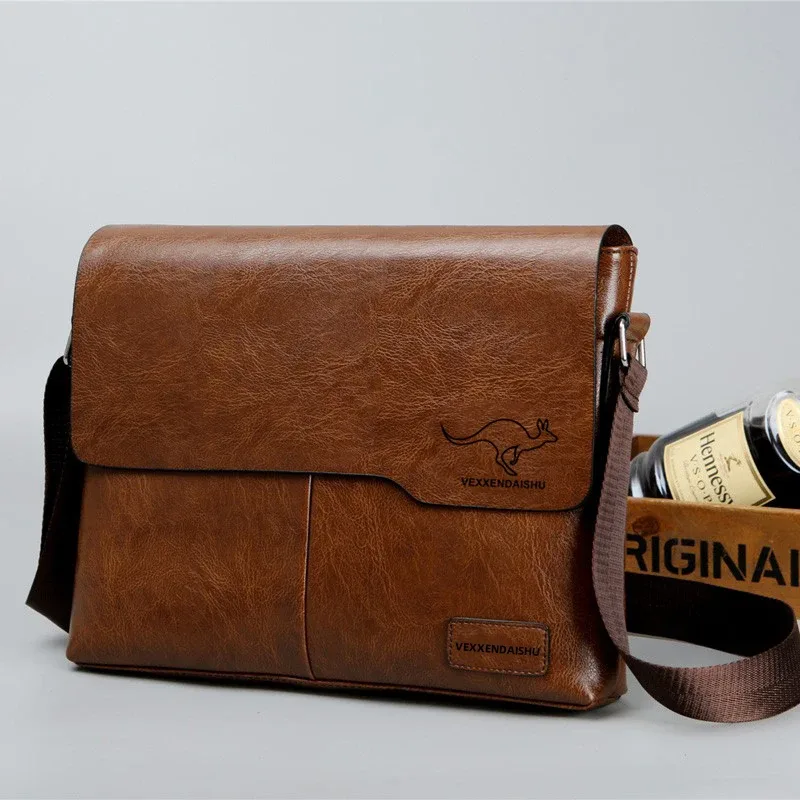 marque de luxe hommes sac à bandoulière pour ipad cuir affaires sac à main hommes sac de messager grand sac à bandoulière latéral mode homme sac à bandoulière