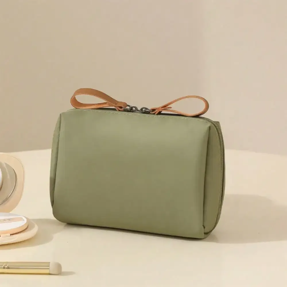 sac à cosmétiques compact et étanche pour voyage, organisateur de produits de toilette, accessoires de rangement à fermeture éclair, sac de maquillage pour ongles, 1 pièce
