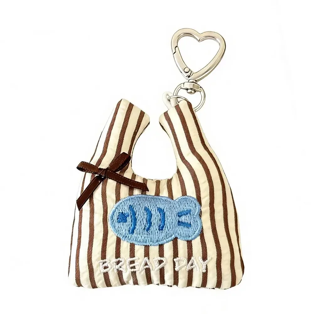 mini sac de shopping en peluche, pendentif en tissu doux, porte-clés avec ruban pour sac à main, sac à dos, téléphone, cadeau, prêt à l'emploi