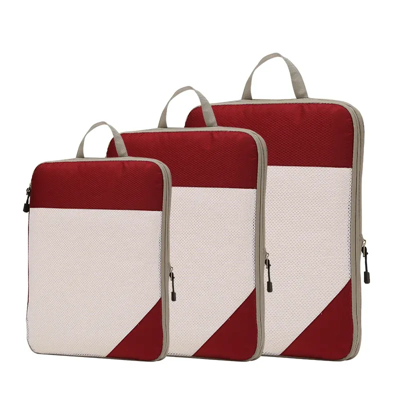 sac de rangement de voyage pour placard, bagages de voyage pour vêtements, chaussures, articles de toilette, cosmétiques, cubes d'emballage anti-poussière, sac de compression