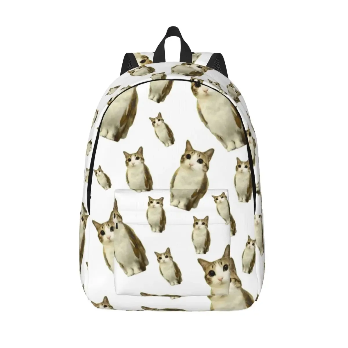 meowl chat hibou drôle cool sac à dos sport étudiant affaires sac à dos pour hommes femmes ordinateur portable sac à bandoulière