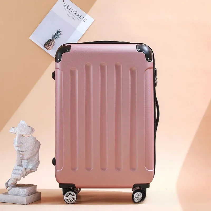 valise rétro personnalisable avec logo, bagage de voyage 20 pouces, bagage cabine en plastique abs, fabriqué en chine continentale