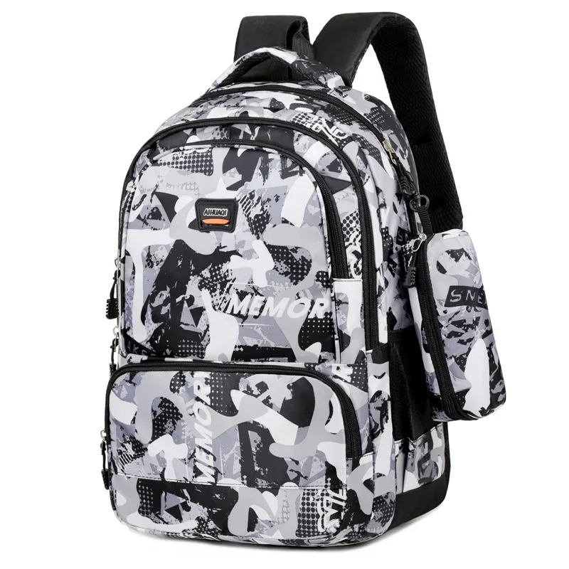 sacs à dos d'école imprimés de camouflage pour adolescents garçons et filles sac à dos de grande capacité pour hommes sac d'ordinateur sacs d'école pour étudiants