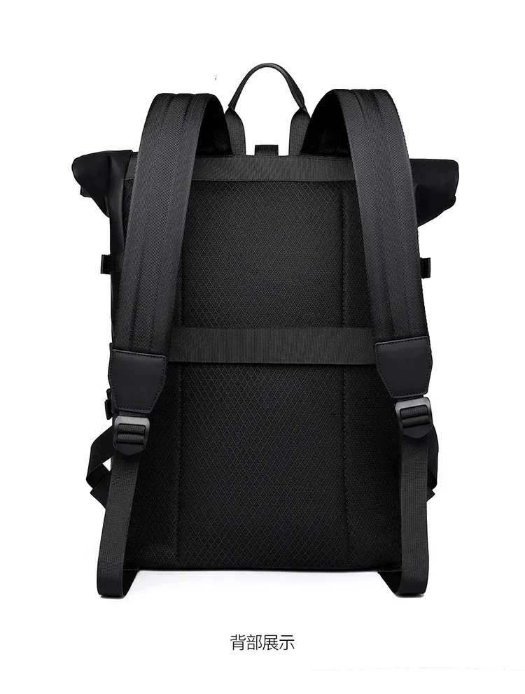 sac à dos d'extérieur imperméable et durable, haut en rouleau, à la mode, décontracté, pour randonnée, voyage, hommes et femmes, pour les déplacements quotidiens