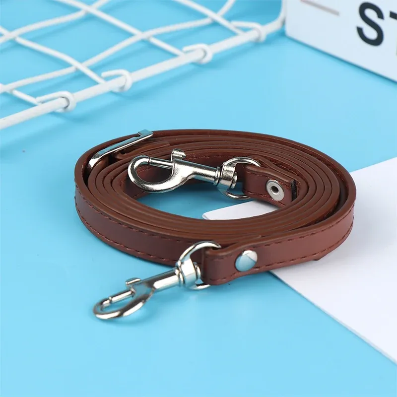 sangle de sac à bandoulière en cuir pu de 120 cm, poignée de remplacement diy pour sac à main, boucle argentée pour ceintures de sac, accessoires de sac