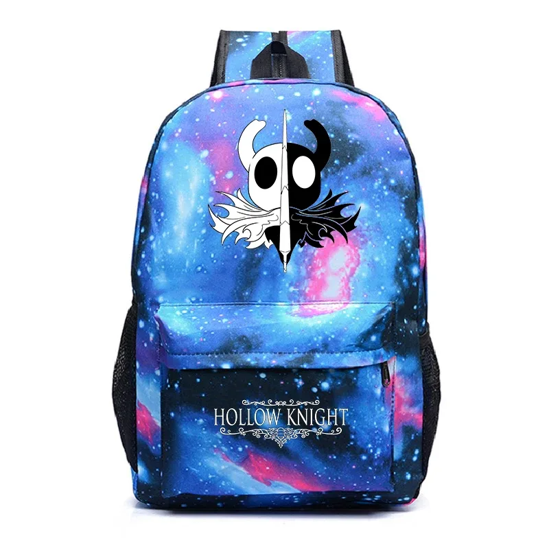 sac à dos hollow knight pour étudiants, sacs d'école pour adolescents, sacs à dos pour garçons, cartable de dessin animé pour enfants, sac à dos de voyage pour ordinateur portable, sac d'extérieur