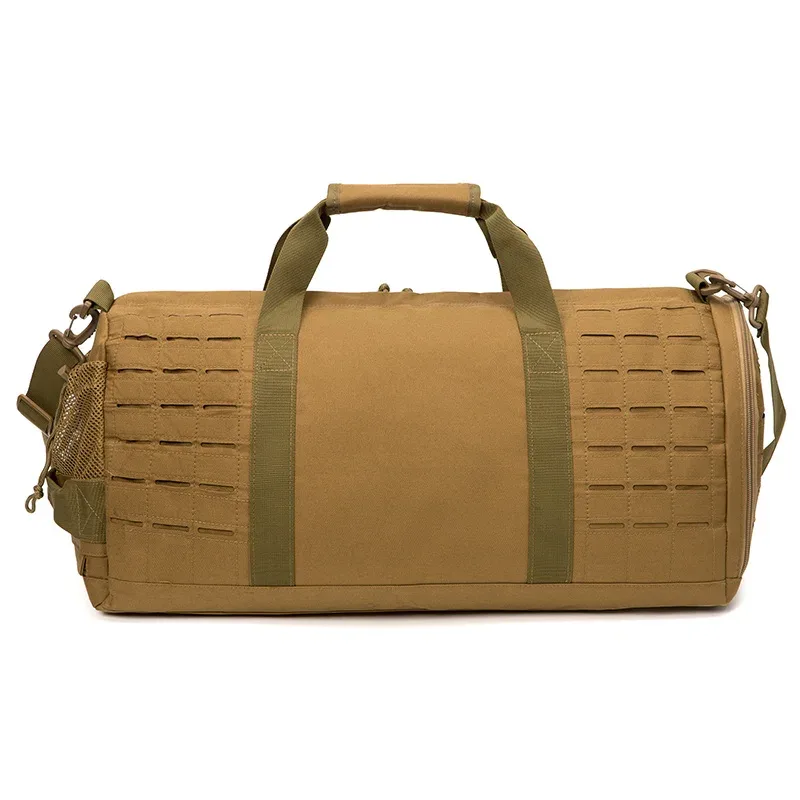 sac de sport 40l, sac de voyage tactique pour hommes, sac d'entraînement physique avec chaussures, basket-ball, sacs de week-end en plein air