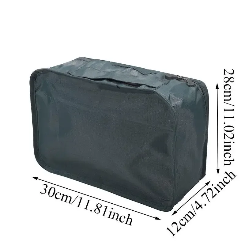 sac de rangement de voyage multifonction compressible, 1/3 pièces, sac de rangement de voyage étanche, organisateur de bagages portable, 3 tailles s m l