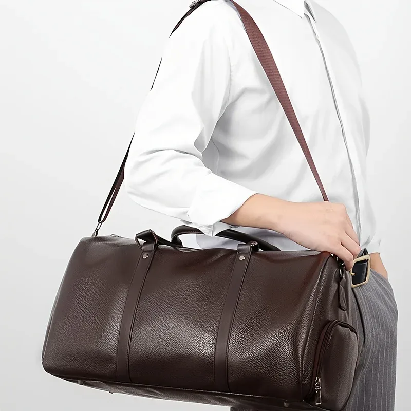 nouveau sac de voyage pour hommes, sac de fitness simple, sac à main à la mode, sac à bandoulière de grande capacité pour hommes