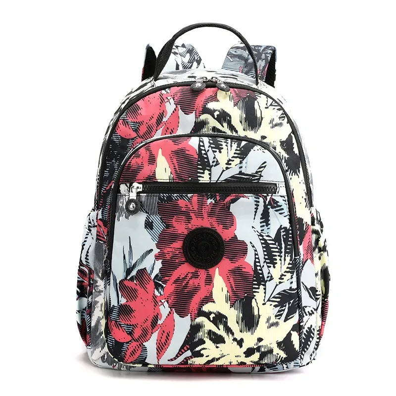 nouvelle mode adolescente filles sac à dos impression florale loisirs sac à dos étudiant bagages femmes loisirs voyage sac à dos