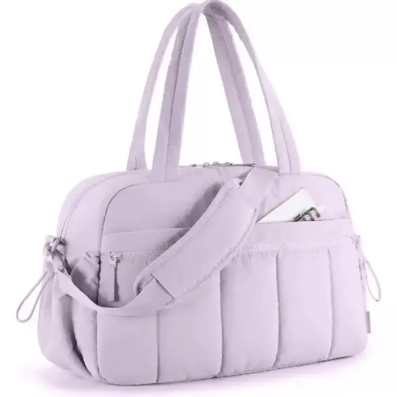 sac de voyage pour femme de grande capacité, sac de sport élégant pour le yoga, design haut de gamme pour les voyages de week-end