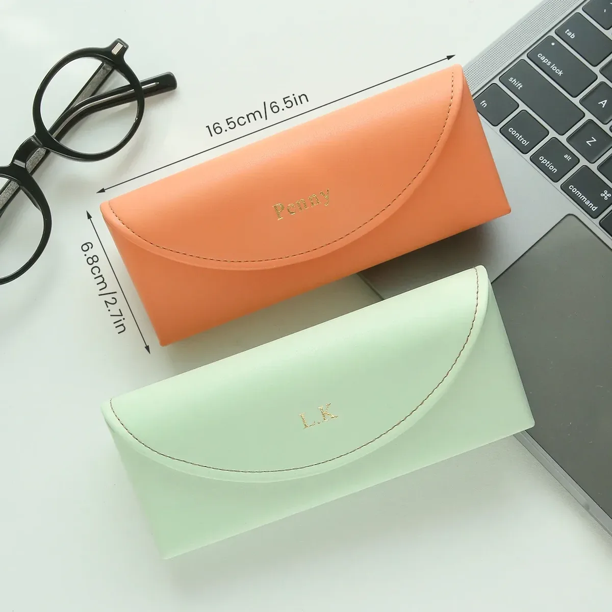 étui à lunettes personnalisé en cuir, étui portable pour lunettes de soleil, logo personnalisé, boîte de rangement pour lunettes, housse de protection anti-chute pour lunettes