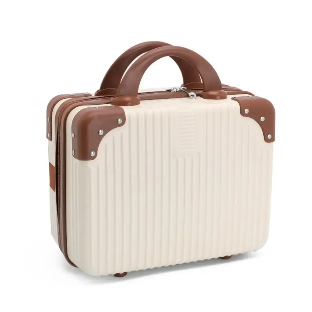 ventes flash : valise de voyage 14 pouces, mini trousse de maquillage, organiseur de cosmétiques, boîte à cosmétiques pour femmes