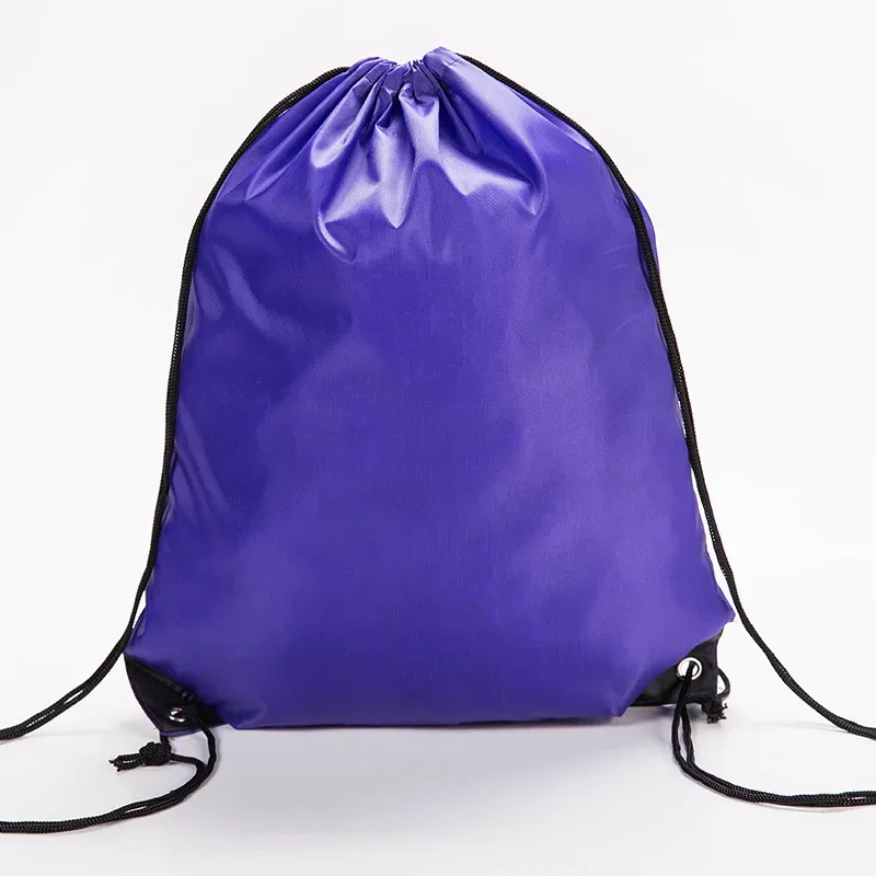 oxford – sac à dos portable à cordon de serrage pour étudiants, étanche, sac à dos de sport, d'équitation, sac de rangement pour chaussures et vêtements