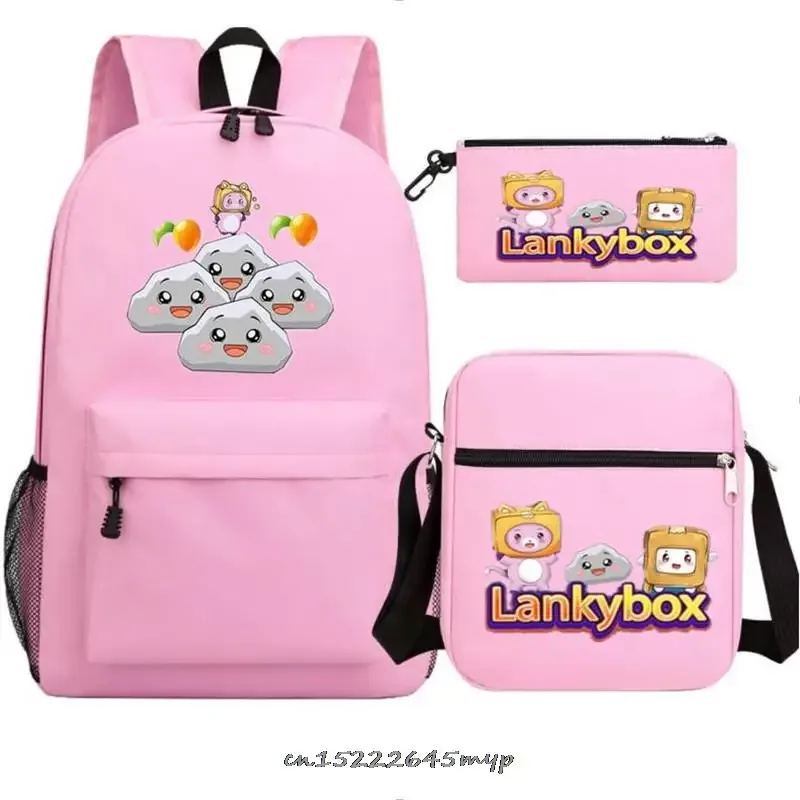 sac dos nylon fleurs dessin animé bleu noir rose galaxie personnages mignons poche latérale fermeture glissière usage voyage capacité grande