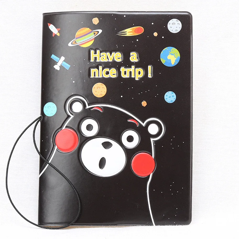 couverture de passeport en forme de crâne de rose, accessoires de voyage, corde de contraction de style halloween, étui porte-passeport anti-perte, nouvelle mode