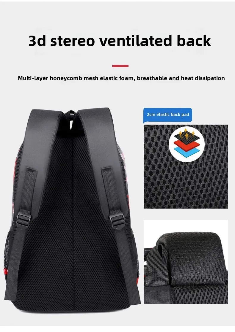 nouveau sac à dos en tissu oxford pour hommes et femmes, sac à dos de voyage à motifs camouflage, sacs pour collège, lycée et école primaire.