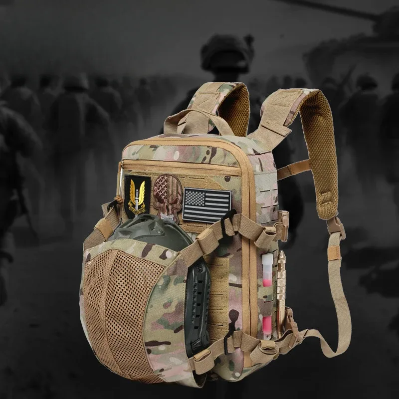 sac dos oxford université nylon vert olive beige noir camouflage poche integree fendue bandoulière arquée sport extérieur