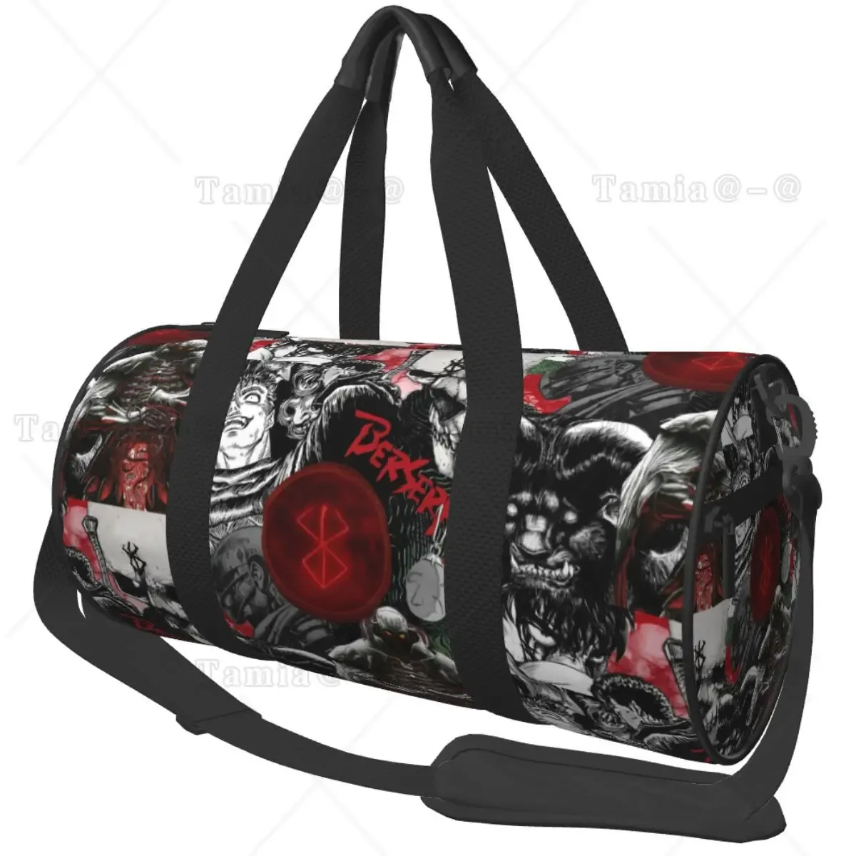 bereserk-sac de sport étanche avec poche pour homme et femme, anime japonais, sac à dos de voyage, sac de week-end, sac de sport de natation