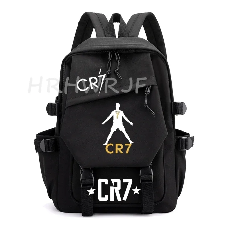 sac à dos ins capacity cr7 pour femmes et hommes, léger, pour étudiants, sacs d'école, sac de voyage tendance, pour adolescents, pour ordinateur portable, mochilas