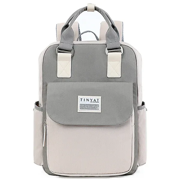 tinyat sac à dos antivol pour ordinateur portable pour femme sac à dos d'université étanche sac à dos de voyage d'affaires de 14 pouces avec fermeture éclair verrouillable