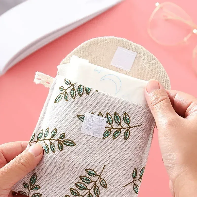 petit sac cosmétique à loquet pour femmes, sac à rouge à lèvres mignon, sac à serviettes hygiéniques, sacs de maquillage de voyage, mini étui de beauté