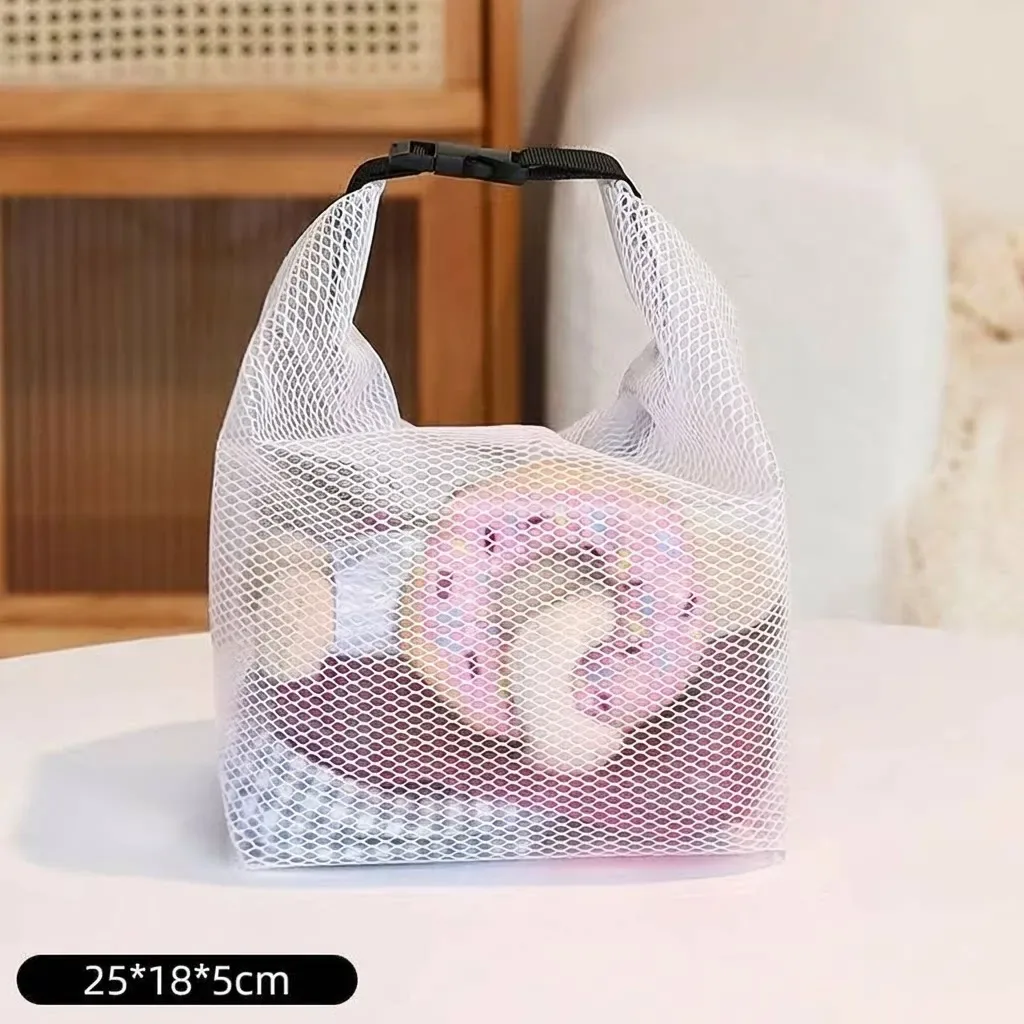 sac de toilette transparent imperméable pour cosmétiques, sac de voyage portable de grande capacité, pochette de toilette tendance pour femmes, sac de toilette transparent