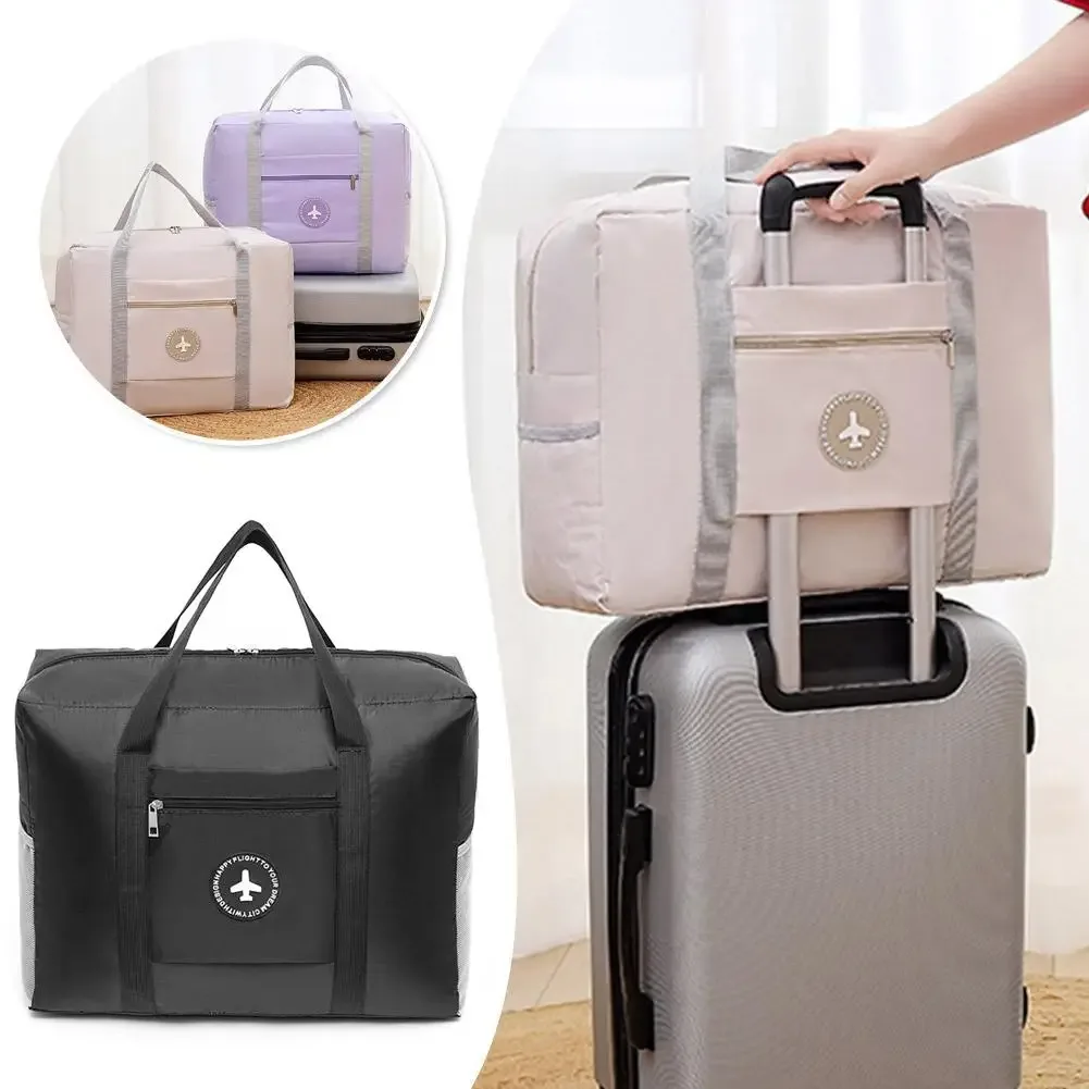sac de voyage pliable 1 pièce pour avion, sac de transport cabine, sac de week-end, sac de nuit, sac de transport pour hôpital, sac de sport pour femmes et hommes