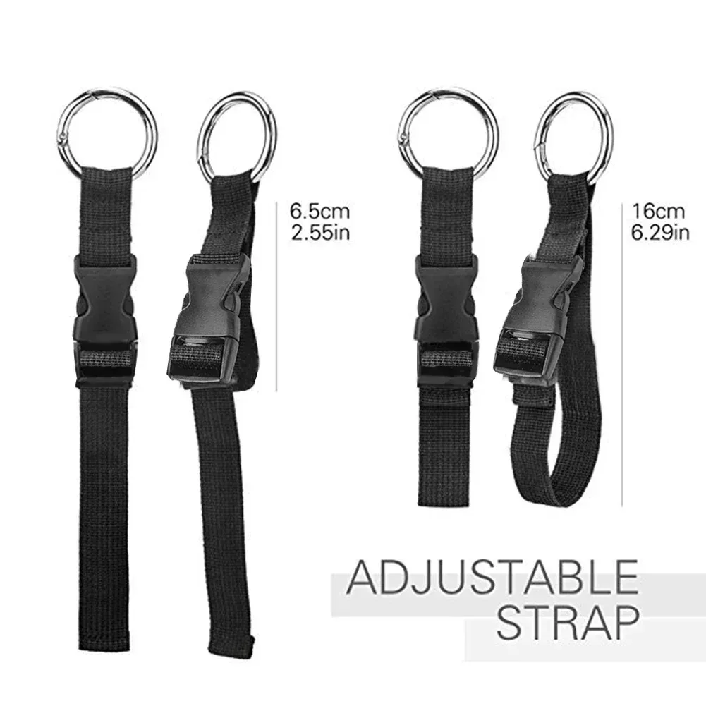 ceinture fixation sac dos nylon boucle rapide sangle ajustable voyage plein air transport lourd stabilité supplémentaire