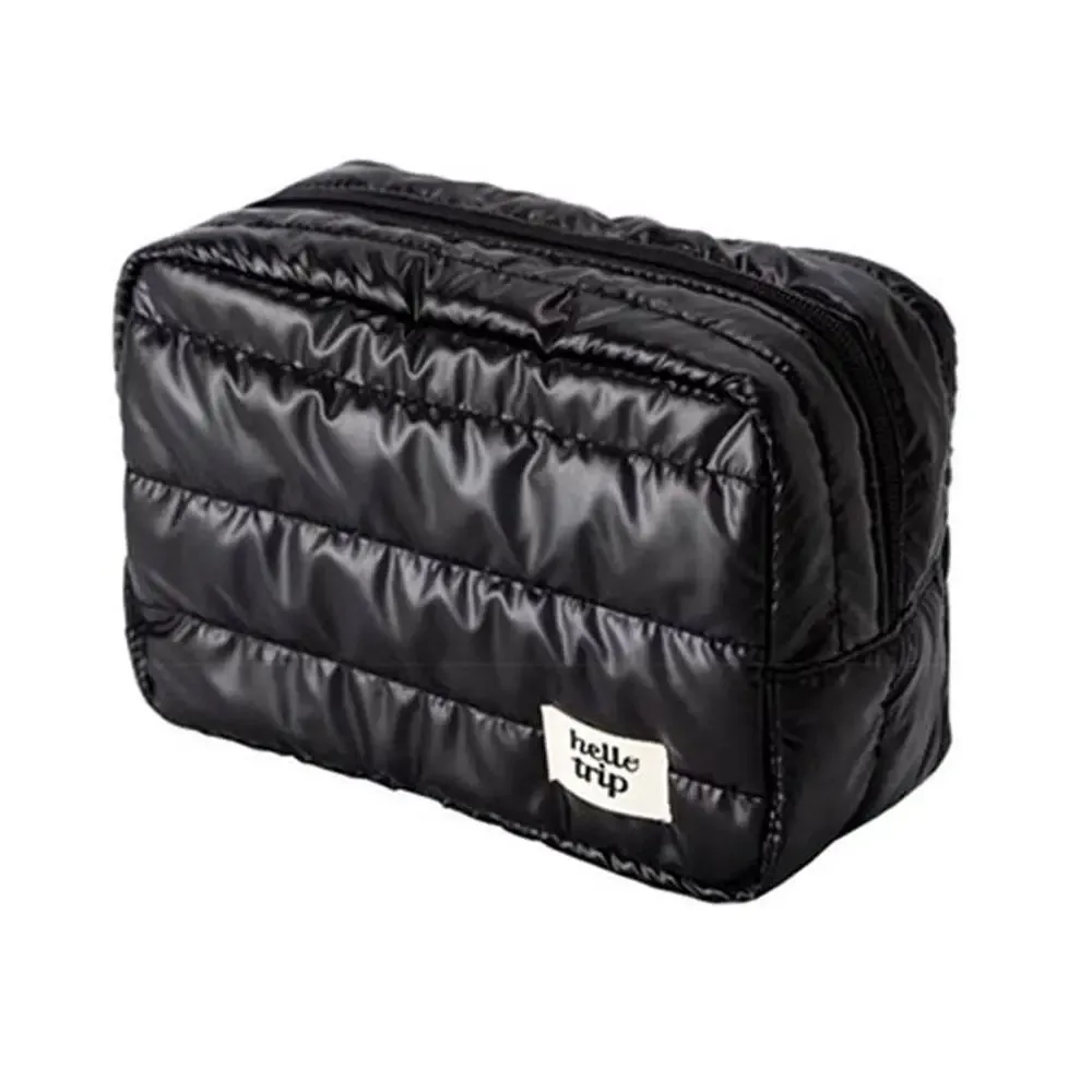 sac de maquillage grande capacité tendance, organisateur de voyage portable, trousse de toilette multifonctionnelle