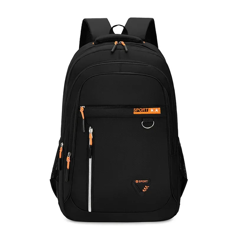 sac à dos pour ordinateur portable résistant à l'eau, grande capacité, multi-poches, sac à dos de sport oxford, sac à dos pour homme, étudiant, voyage, école, quotidien