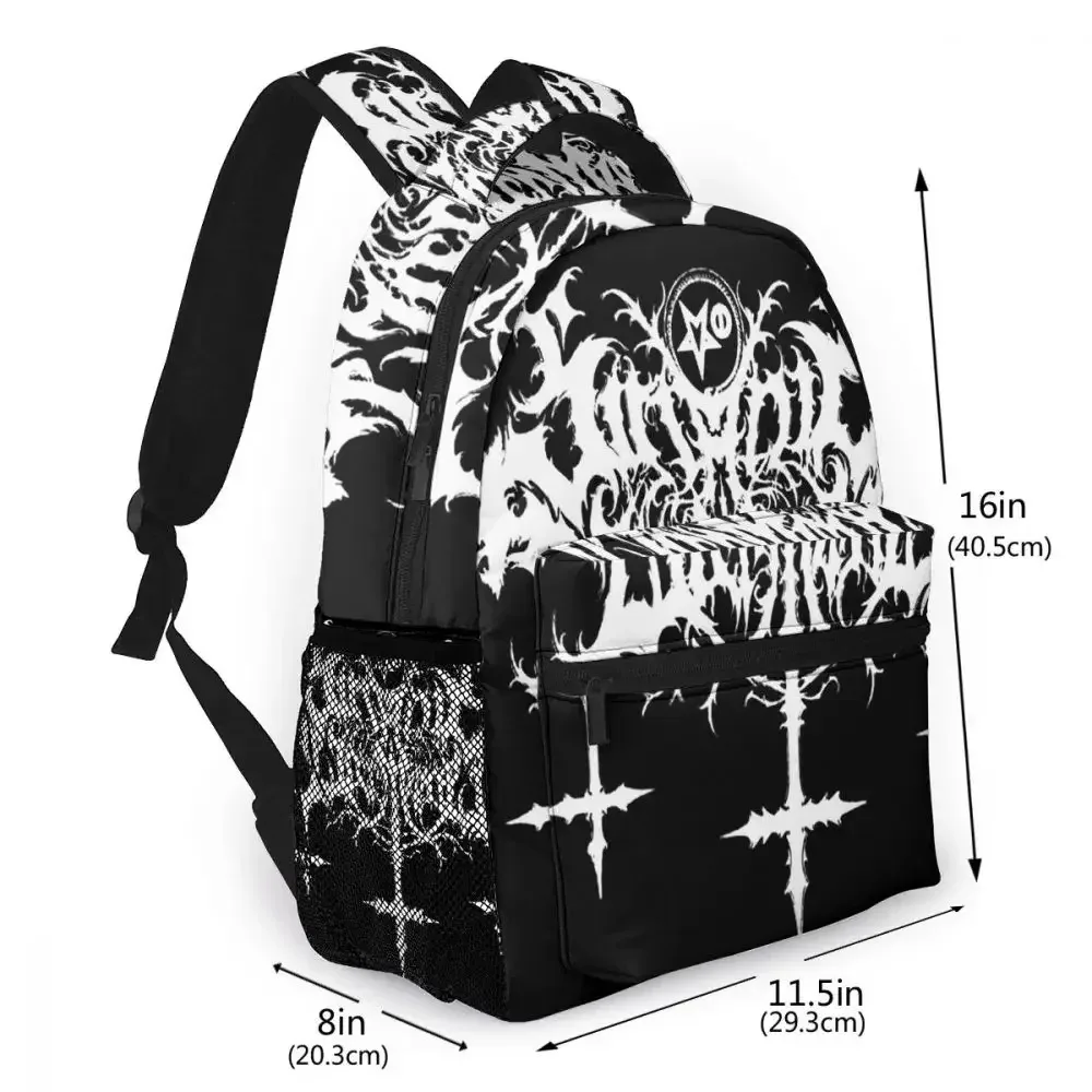 sac à dos gothique pour filles et garçons, sac à dos de voyage, sac d'école pour adolescents