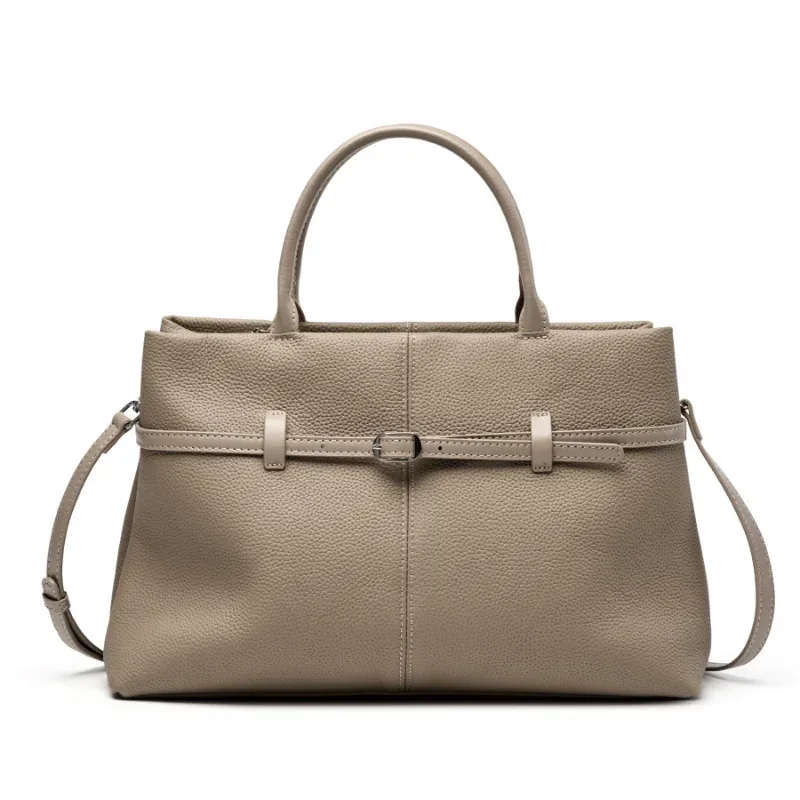 sacs pour femmes 2026 – sac fourre-tout d'épaule en cuir véritable grande capacité, inspiré des créateurs, idéal pour le bureau et les trajets quotidiens – sacs à main de luxe pour femmes