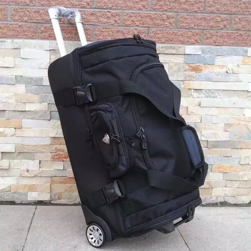 Vnelstyle – valise de voyage étanche de grande capacité, sac à roulettes en tissu Oxford, valise à roulettes pour femmes et hommes, boîte de 27 "30"