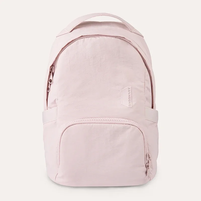 bagsmart-sac à dos pour femme, sac d'école pour fille du primaire, sac antivol universitaire, sac à dos étanche pour ordinateur portable de 13 pouces, sac de voyage