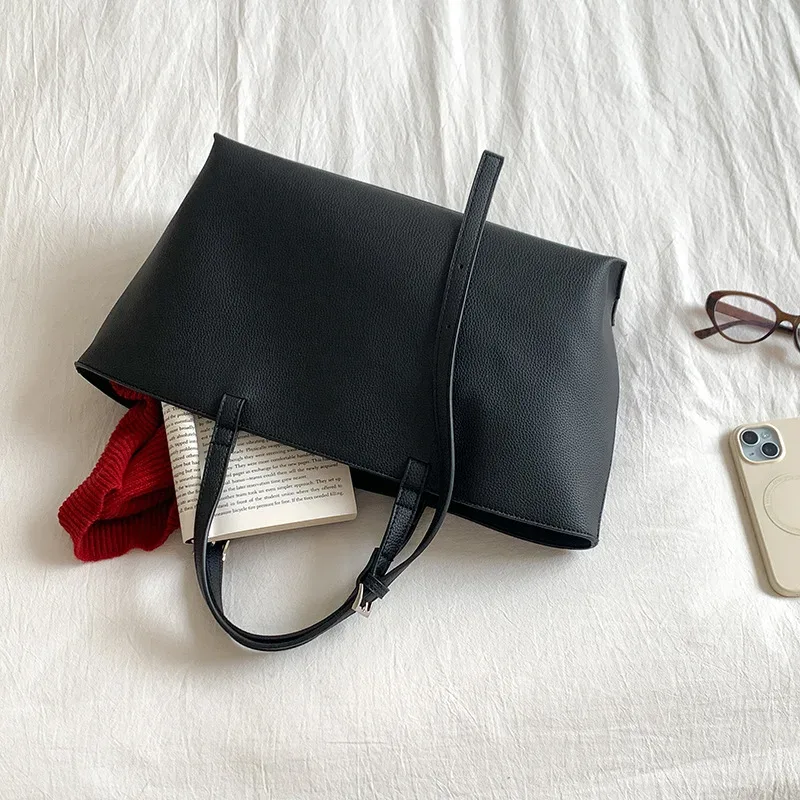 sac fourre-tout souple décontracté pour femmes, sacs à bandoulière en cuir pu pour femmes, nouveaux sacs à main et bourses de haute qualité, grands sacs à main de shopping