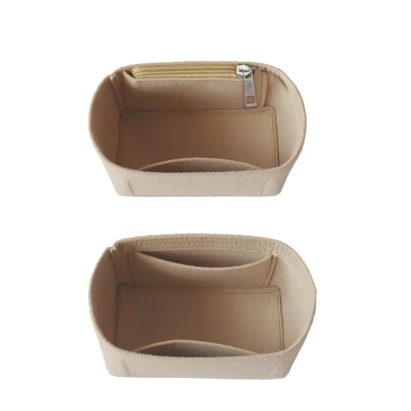 organisateur de sac d'insertion pour vanity pm nice bb nano mini, sac à main intérieur de étui à cosmétiques de luxe pour femmes, sacs de maquillage façonnant la doublure