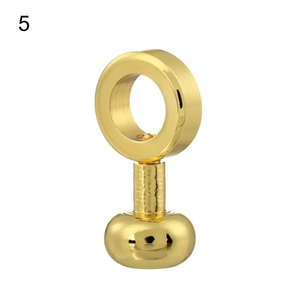 accessoires en cuivre pur pour sac, boucle de chaîne à fermeture éclair, remplacement des boucles de transformation, boutons matériels, kit de réparation de sac à main, 1/2 pièces
