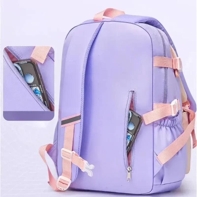 sacs étanches 2026, sac à dos de voyage coloré, cartable pour filles d'école primaire, sac d'enfant léger kawaii, mochilas, cadeaux
